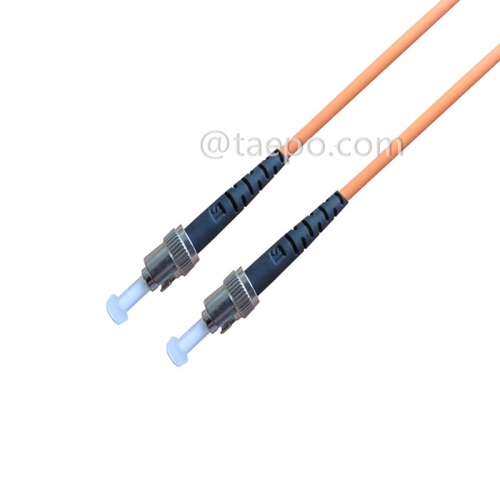 Cables de conexión de fibra óptica multimodo OM2 Simplex ST UPC de 50/125 um