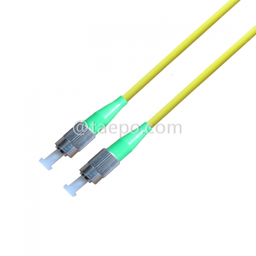 Cable de conexión de fibra óptica monomodo simplex FC APC