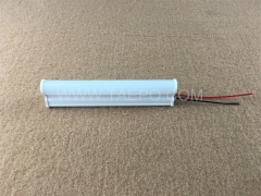 Lámpara de tubo LED T5 con base de plástico de 7 W, 20-80 V CC, con interruptor