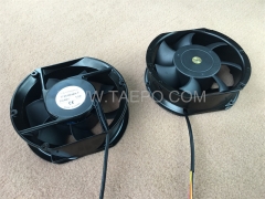 Ventilador axial de CC con cojinetes de bolas, 48 ​​V y 4 cables