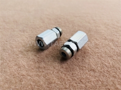 Conector de alimentación de aluminio RG11 resistente al agua para CATV