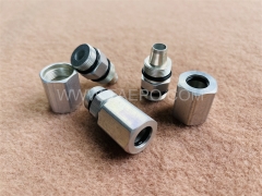 Conector de alimentación de aluminio RG11 resistente al agua para CATV