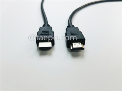 Cable HDMI de alta velocidad macho-macho de acero revestido de cobre de 2,0 V