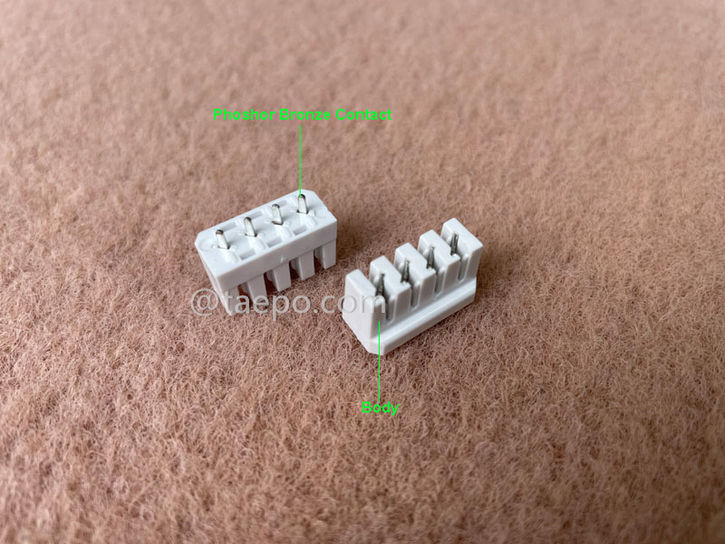 Ilustración para módulo de conexión PCB de 4 pines