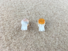 Conector UY2 de empalme, 2 hilos, conductor de 0,4-0,9 mm, aislamiento máximo de 2,08 mm, dos pines, relleno de gel