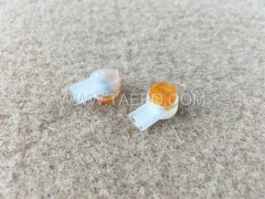 Conector UY2 de empalme, 2 hilos, conductor de 0,4-0,9 mm, aislamiento máximo de 2,08 mm, dos pines, relleno de gel
