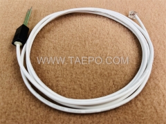 Cable de prueba SM de 2 polos, con enchufe de prueba a conector modular 6P2C para bloque de desconexión MDF 71 #TP-1401-100, 1,5 m