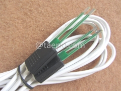 Cable de conexión SM de 4 polos, con conector de prueba a conector de prueba para bloque de desconexión MDF 71 #TP-1401-100, 1,5 m