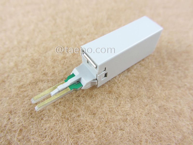 Protector MDF de 1 par para módulo LSA de perfil highband, contra protección de sobretensión