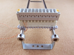 Revista de protección contra sobretensiones de 10 pares y 3 polos para módulo LSA de alta banda #TP-1205-10P, sin supresor GDT