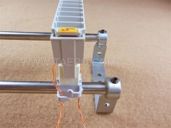 Revista de protección contra sobretensiones de 10 pares y 3 polos para módulo LSA de alta banda #TP-1205-10P, sin supresor GDT