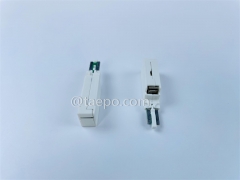 Protector MDF de 1 par para módulo LSA, contra protección de sobretensión y sobrecorriente