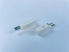 Protector MDF de 1 par para módulo LSA, contra protección de sobretensión y sobrecorriente