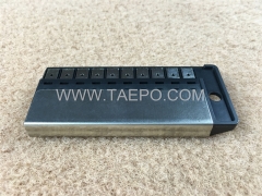 Revista de protección contra sobretensiones de 5 pares para bloque de desconexión MDF 71 #TP-1401-100, con supresor de sobretensión de 2 polos GDT