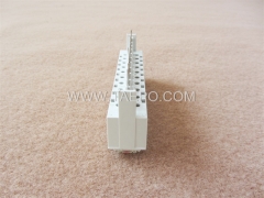 Revista de protección contra sobretensiones de 10 pares y 3 polos para módulo LSA de alta banda #TP-1205-10P, sin supresor GDT