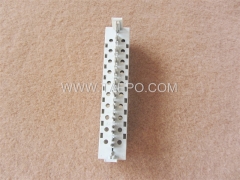 Revista de protección contra sobretensiones de 10 pares y 3 polos para módulo LSA de alta banda #TP-1205-10P, sin supresor GDT