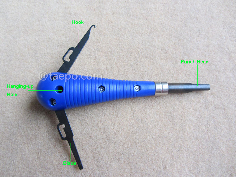 Imágenes ilustrativas para herramienta de inserción para módulos Ericsson