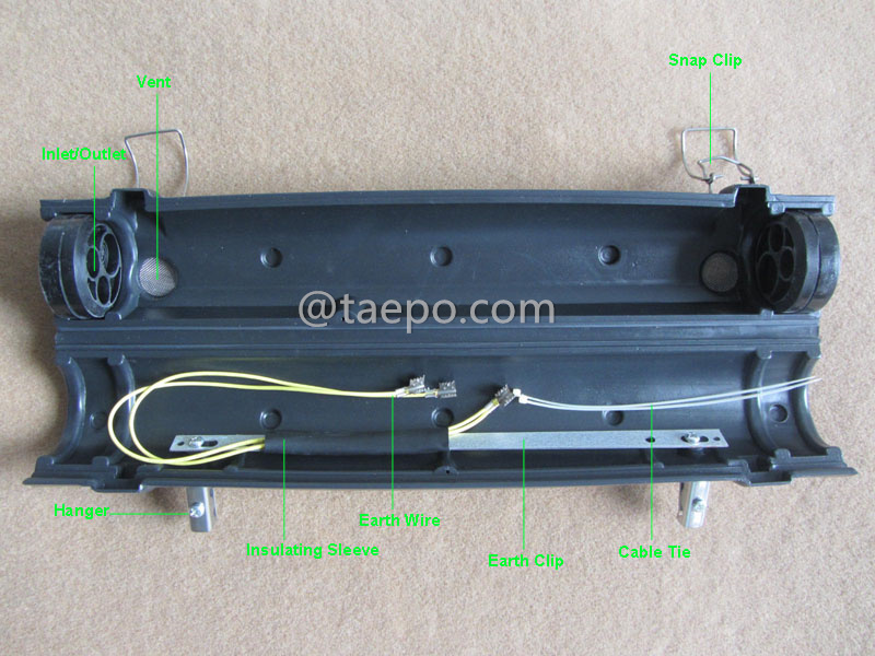 Imágenes ilustrativas para cierre aéreo de cobre de 150 pares
