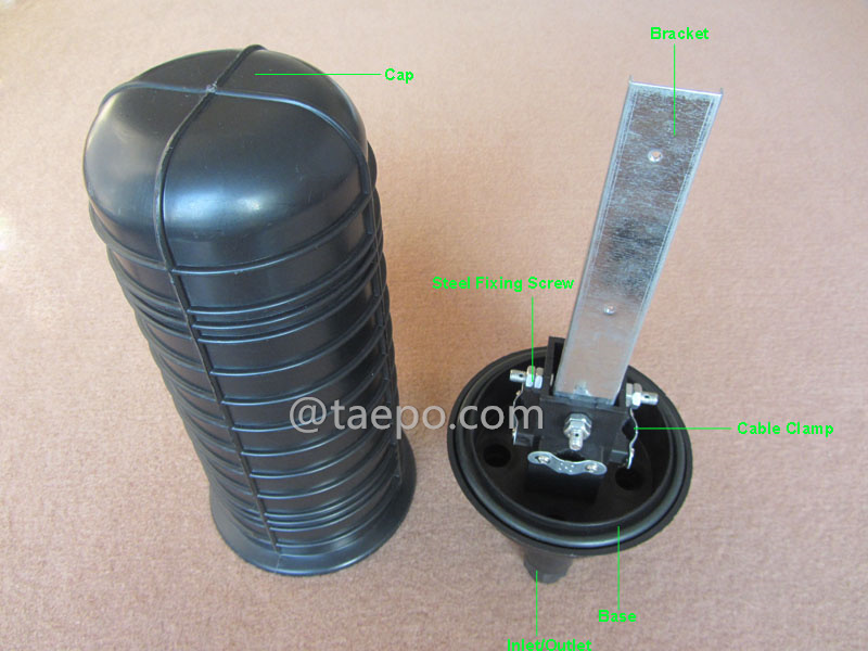 Imágenes ilustrativas para cierre de cobre tipo cúpula de 400 pares