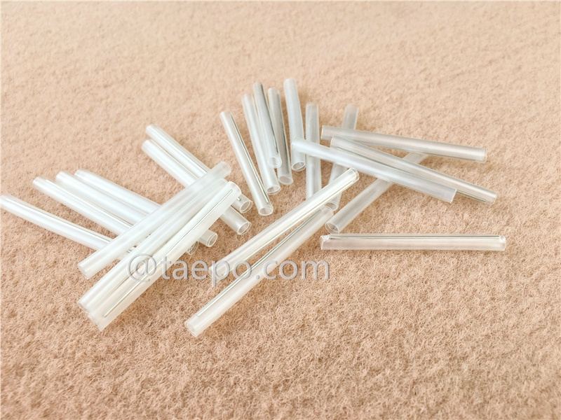 Manguitos termorretráctiles, cable de tipo lazo, 45 mm de longitud