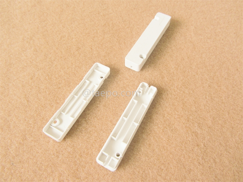 Caja de empalme para cable drop, 85x18x11 mm, 1 entrada y 1 salida