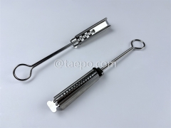 Abrazadera de anclaje para cable de acometida, diámetro 5–7 mm