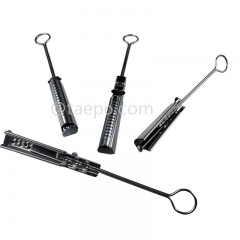 Abrazadera de anclaje para cable de acometida, diámetro 5–7 mm