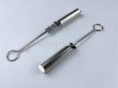 Abrazadera de anclaje para cable de acometida, diámetro 5–7 mm