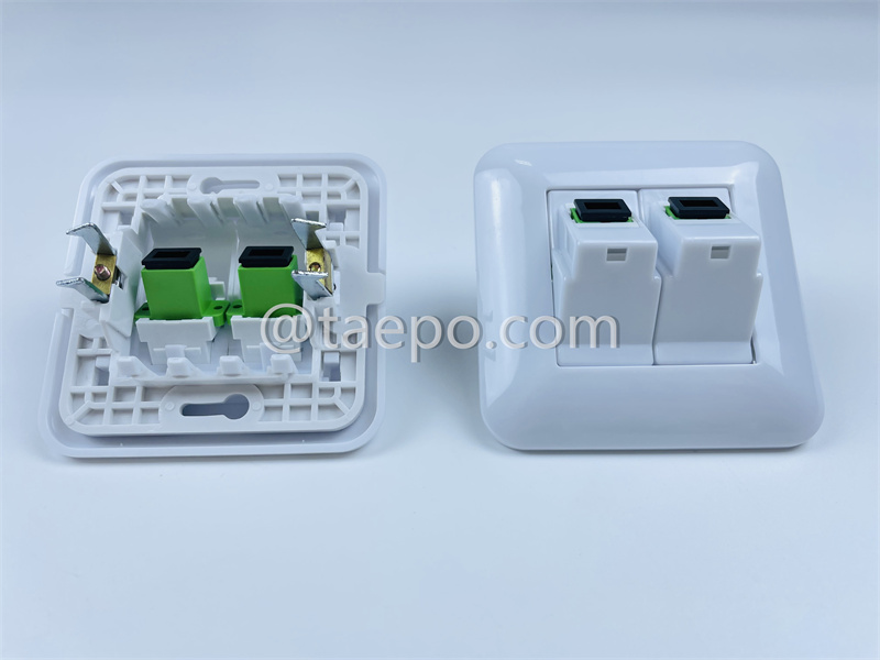 Salida de fibra SC/APC duplex