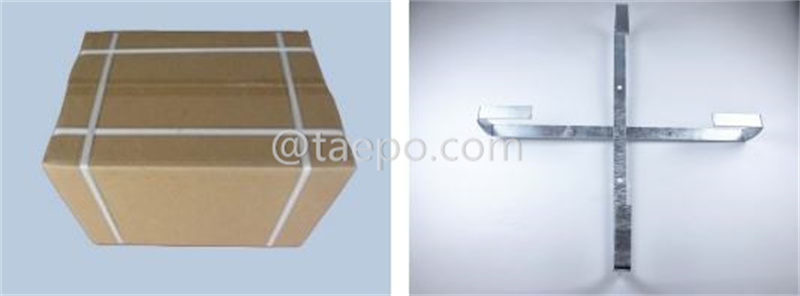 Dibujo para soporte de bucle de cable para postes