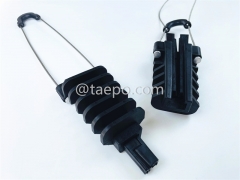 Анкерный зажим, диаметр кабеля 4.5-9 мм, L260 мм, сталь с никелированным покрытием, 4 кН