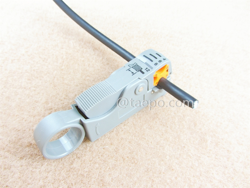 Pelacables coaxiales, de 2 cuchillas, para RG58/59/62/6/6QS/3C/4C/5C