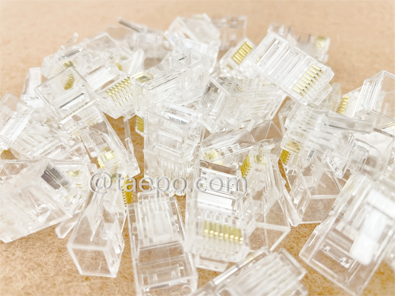 Conector modular, CAT6A, RJ45, 8P8C, UTP