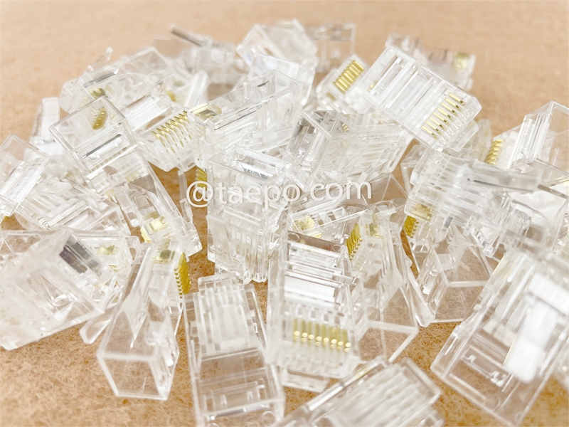 Conector modular, CAT6, RJ45, 8P8C, UTP